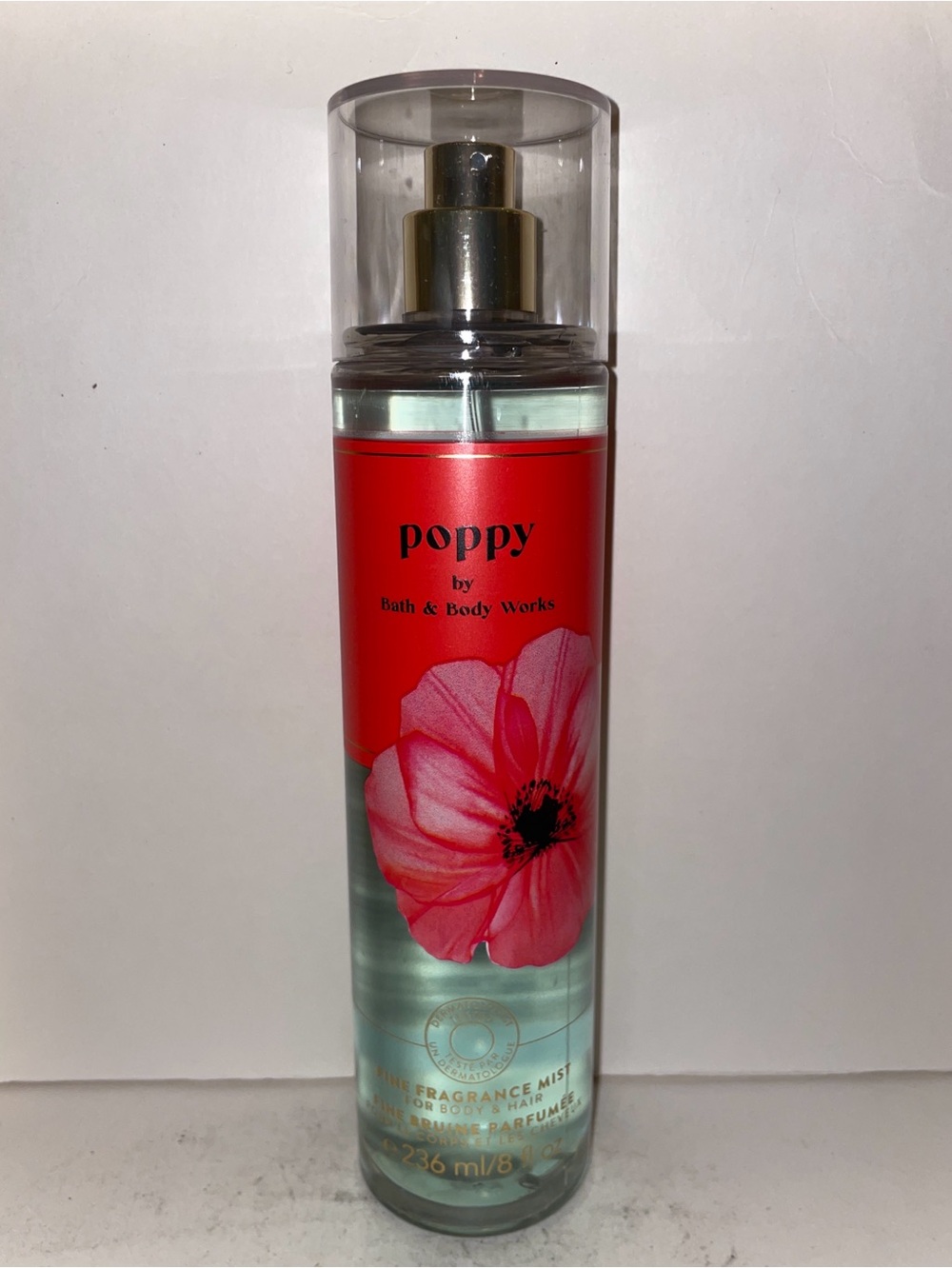 Bath & Body Works Poppy Fragrance Mist 8oz New
